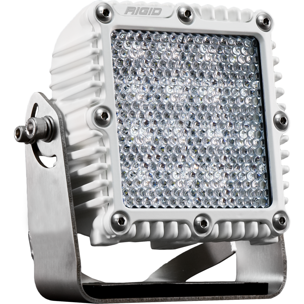 Q-Series-Pro-Led-Light,-Flood-Diffused,-White-Housing,-Single
