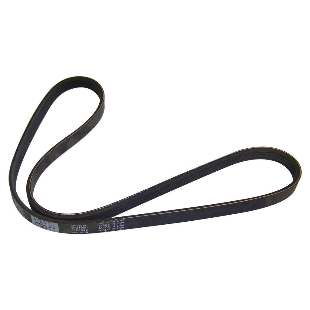 Crown Automotive Jeep Replacement Q4040412 Accessory Drive Belt for 1986 Dodge Dakota w/ 2.2L Eng (Alternator & Water Pump) for Select Chrysler TC Maserati