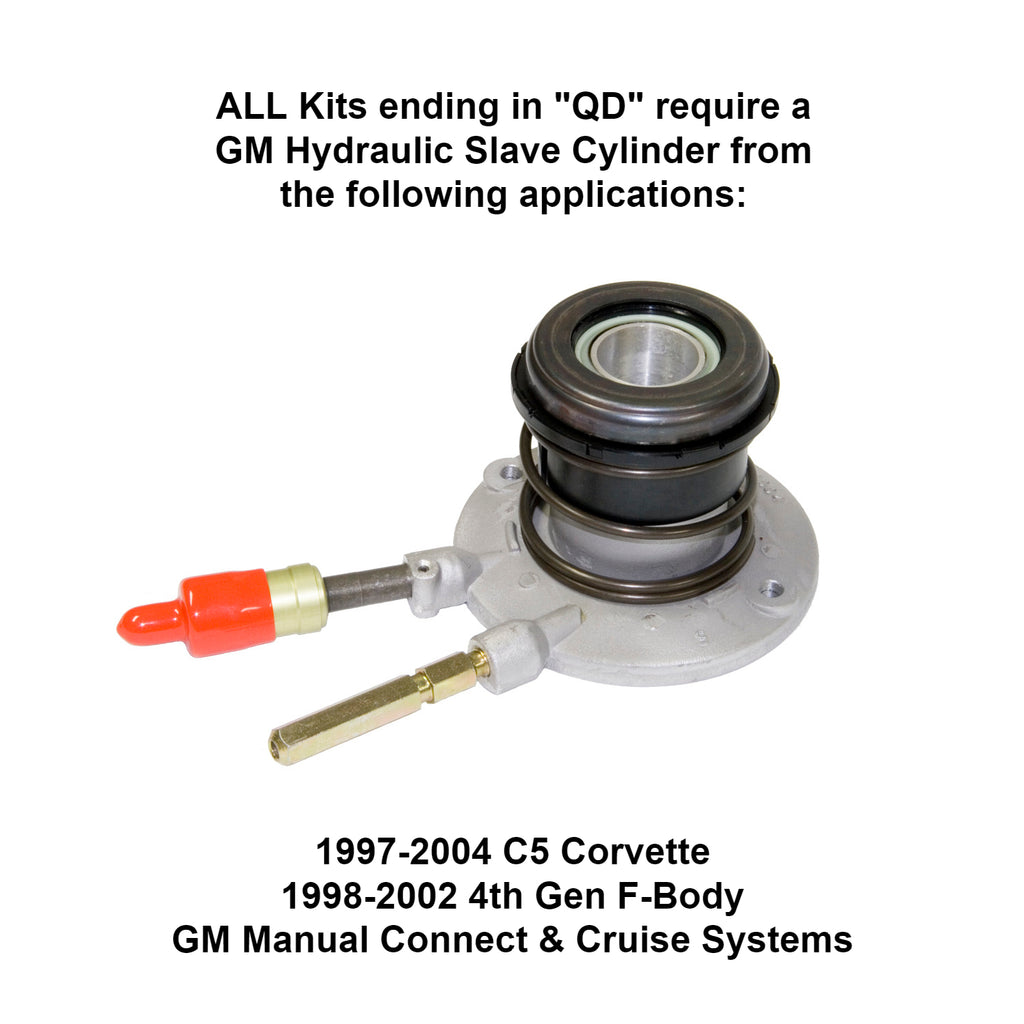 McLeod 1434004QD Hydraulic Conversion Kit: 1963-72 Chevelle: w/GM QD Fitting: No Bearing for Select Chevrolet Chevelle