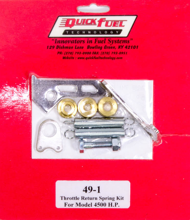QUICK FUEL TECHNOLOGY 49-1 Throttle Return Spring Kit - 4500HP