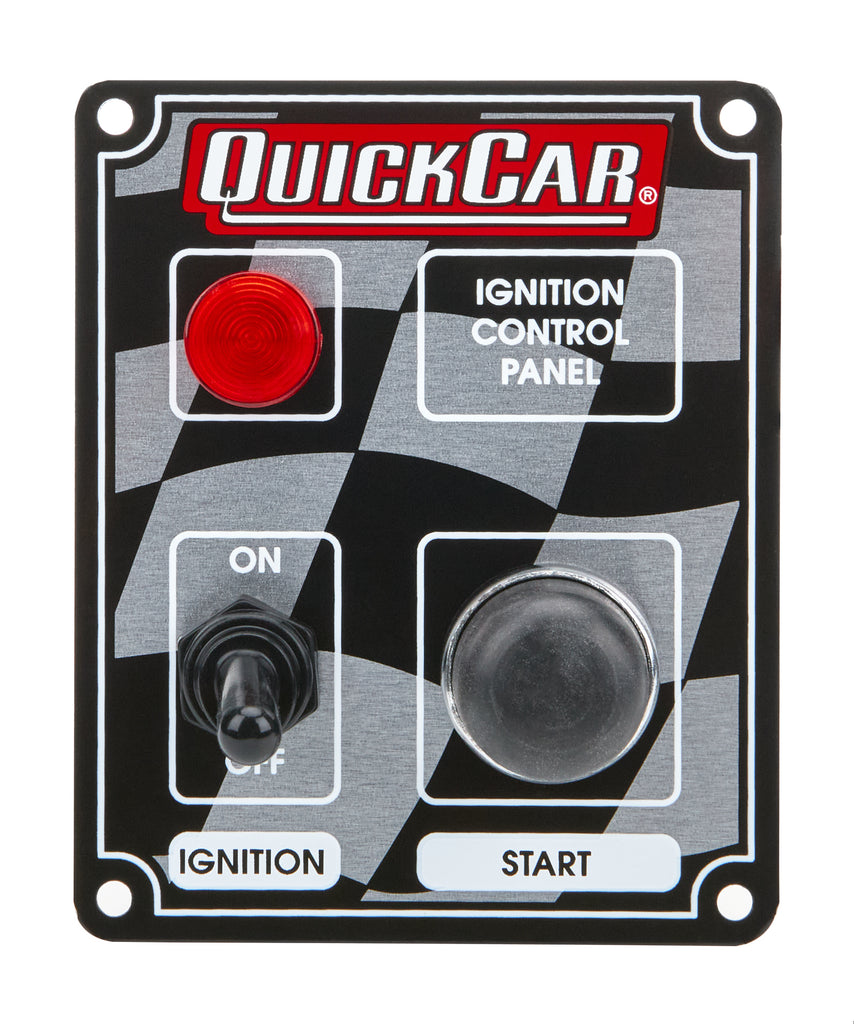 QUICKCAR RACING PRODUCTS 50-052 Ignition Panel w/Light
