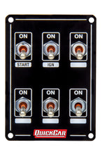 Load image into Gallery viewer, QUICKCAR RACING PRODUCTS 50-7614 Ignition Panel Extreme 6 Switch Dual Ignition