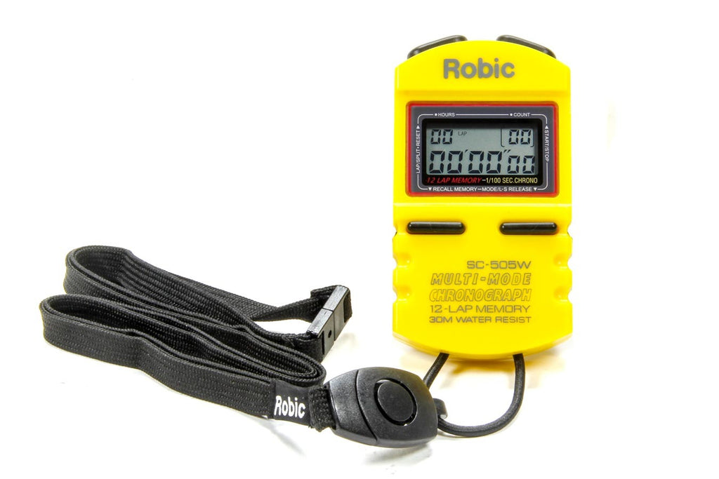 QUICKCAR RACING PRODUCTS 51-039 Stopwatch Yellow
