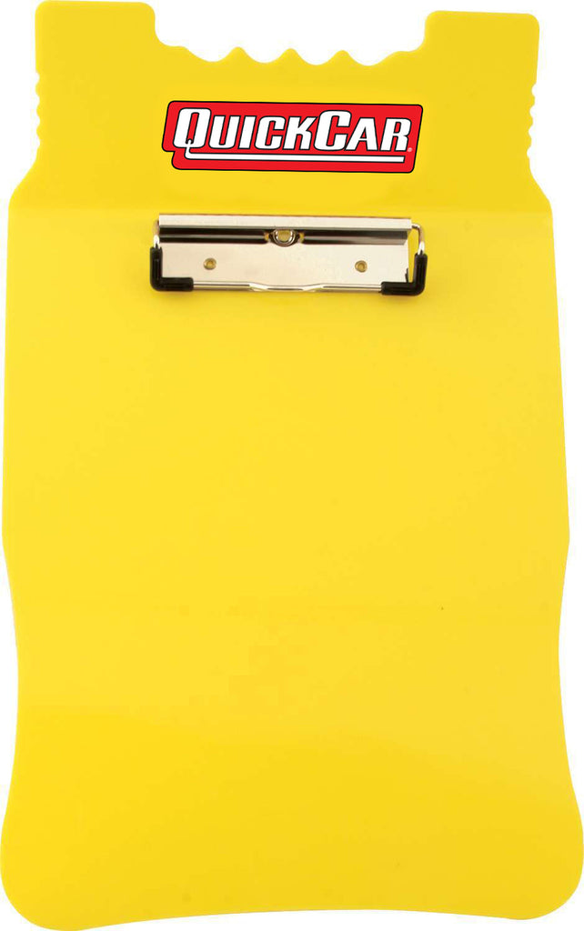 QUICKCAR RACING PRODUCTS 51-044 Acrylic Clipboard Yellow