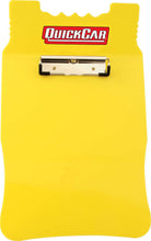Load image into Gallery viewer, QUICKCAR RACING PRODUCTS 51-044 Acrylic Clipboard Yellow