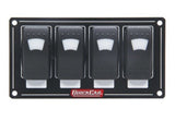 QUICKCAR RACING PRODUCTS 52-717 Accessory Panel 4 Switch Rocker Lighted
