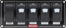 Load image into Gallery viewer, QUICKCAR RACING PRODUCTS 52-866 Ignition Panel w/ Rocker Switches &amp; Lights