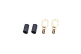 QUICKCAR RACING PRODUCTS 57-464 Ring Terminal 3/8in 10- 12 Ga w/Heat Shrink Pair