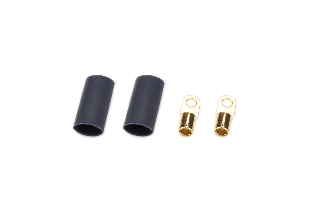 QUICKCAR RACING PRODUCTS 57-465 Ring Terminal #8 8 Ga w/Heat Shrink Pair