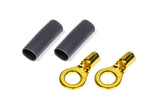 QUICKCAR RACING PRODUCTS 57-472 Ring Terminal #10 14-16 GA. Pair w/Heat Shrink
