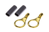 QUICKCAR RACING PRODUCTS 57-473 Ring Terminal 3/8 14-16 GA. Pair w/ Heat shrink