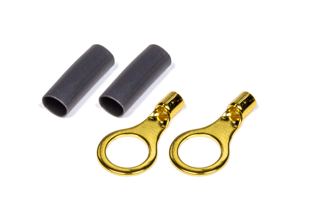 QUICKCAR RACING PRODUCTS 57-479 Ring Terminal 5/16 14-16 GA. Pair w/Heat Shrink