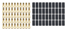 Load image into Gallery viewer, QUICKCAR RACING PRODUCTS 57-481-50 Ring Terminal 1/4in 8 Ga w/Heat Shrink 50pk