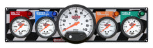 Load image into Gallery viewer, QUICKCAR RACING PRODUCTS 61-6051 4 Gauge Panel W/ 5in Tach