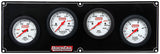 QUICKCAR RACING PRODUCTS 61-7021 4 Gauge Extreme Panel OP/WT/OT/FP