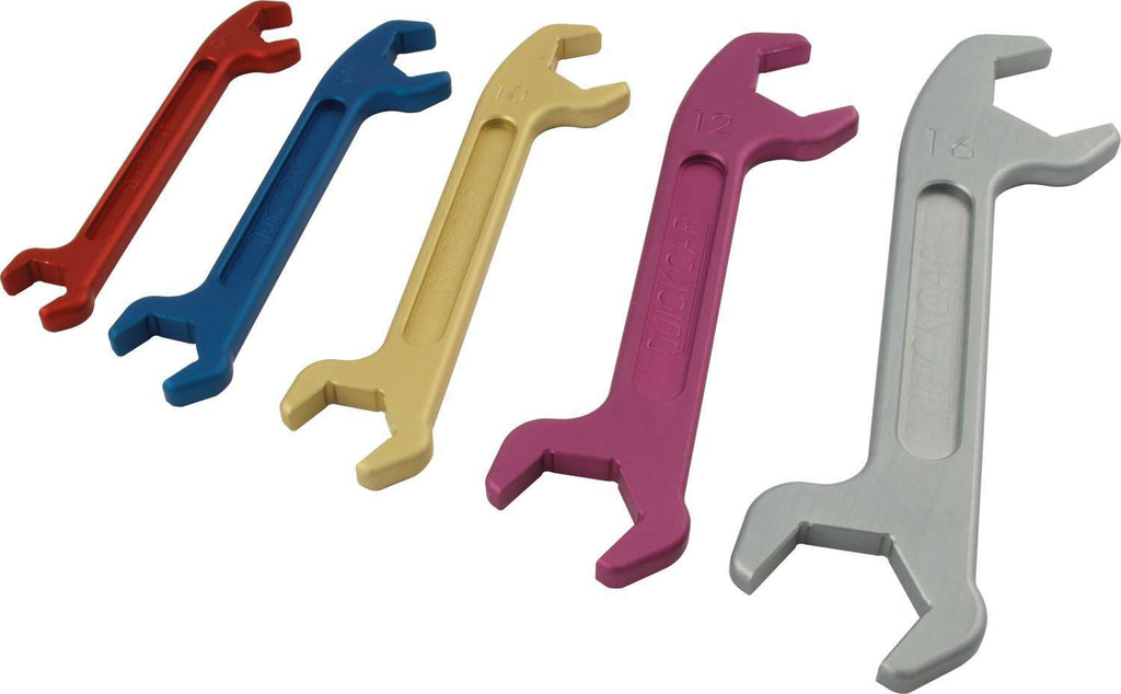 QUICKCAR RACING PRODUCTS 64-709 Angle AN Wrench Set 6-16
