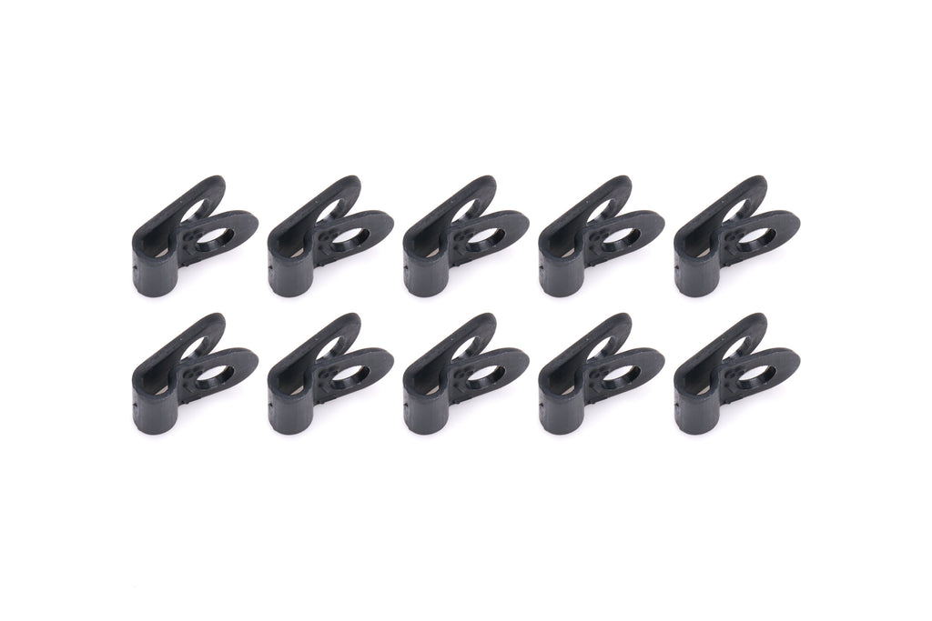QUICKCAR RACING PRODUCTS 66-809 Adel Line Clamps Nylon 1/8in 10pk