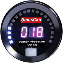 Load image into Gallery viewer, QUICKCAR RACING PRODUCTS 67-008 Digital Water Pressure Gauge 0-100