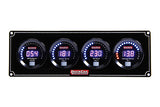QUICKCAR RACING PRODUCTS 67-4027 Digital 4-Gauge Panel OP/WT/OT/Volts