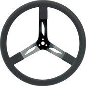 Load image into Gallery viewer, QUICKCAR RACING PRODUCTS 68-004 17in Steering Wheel Steel Black