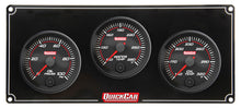 Load image into Gallery viewer, QUICKCAR RACING PRODUCTS 69-3011 Redline 3 Gauge Panel OP/WT/OT