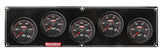 QUICKCAR RACING PRODUCTS 69-5037 Redline 5 Gauge Panel OP/WT/OT/FP/VOLT