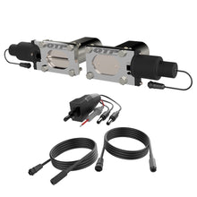 Load image into Gallery viewer, QUICK TIME PERFORMANCE QTEC66 Dual Low Profile Oval Electric Cutouts