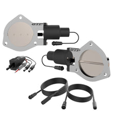 Load image into Gallery viewer, QUICK TIME PERFORMANCE QTEC80 Dual 4.00 Inch Electric Cutout Valves