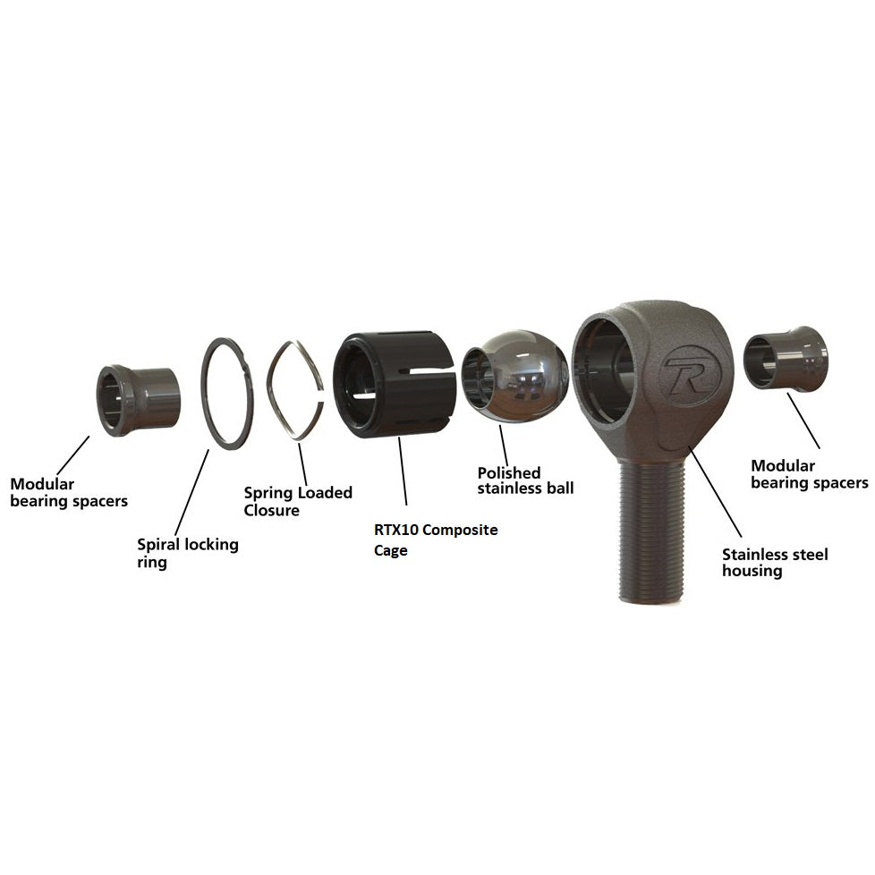 R-Joint-8-Pack---Weld-On.-Includes-4-Rh-Threaded-R-Joints-And-4-Weld-On-R-Joints