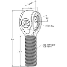 Load image into Gallery viewer, R-Joint-Xl-114In-X-12-Lh-(Incl-Spacers-To-Create-916In-Id-X-258In-Width)