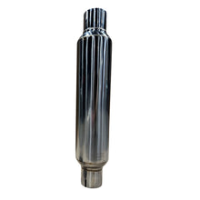 Load image into Gallery viewer, Kooks Custom Headers R250-14-CI 2-1/2in. Round Clamp In Muffler 14in. Long. Polished Stainless Steel.