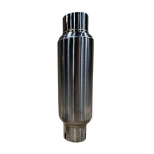 Load image into Gallery viewer, Kooks Custom Headers R300-10-CI 3in. Round Clamp In Muffler 10in. Long Body. Polished Stainless Steel.