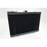 CSF 7217B R32 Skyline GT-R/GTS Full Billet Aluminum High-Performance Radiator - Black