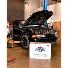 Load image into Gallery viewer, R32-Nissan-Skyline-Gt-R--Gt-S-Full-Billet-Aluminum-High-Performance-Radiator---Raw-Finish
