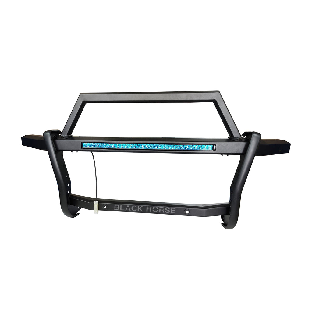Black Horse Off Road RAG1R04-K1 Rambler Grille Guard Kit for Select Ram