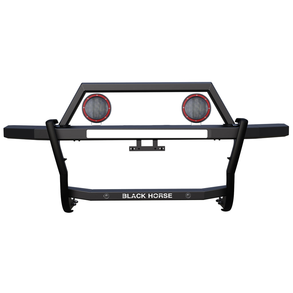 Black Horse Off Road RAG1R20-PLFR Rambler Grille Guard Kit