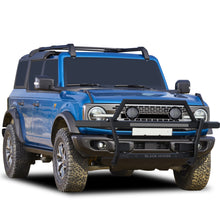 Load image into Gallery viewer, Black Horse Off Road RAGF20-PLFB Rambler Grille Guard Kit for Select Ford Bronco
