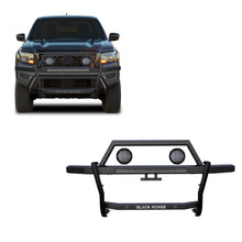 Load image into Gallery viewer, Black Horse Off Road RAGN01-K1PLFB Rambler Grille Guard Kit for Select Nissan Frontier
