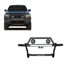 Load image into Gallery viewer, Black Horse Off Road RAGN01-PLFB Rambler Grille Guard Kit for Select Nissan Frontier
