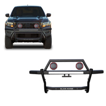 Load image into Gallery viewer, Black Horse Off Road RAGN01-PLFR Rambler Grille Guard Kit for Select Nissan Frontier