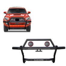Load image into Gallery viewer, Black Horse Off Road RAGT01-K1PLFR Rambler Grille Guard Kit for Select Toyota Tacoma