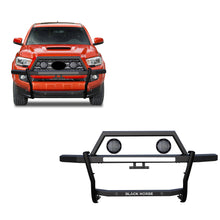 Load image into Gallery viewer, Black Horse Off Road RAGT01-PLFB Rambler Grille Guard Kit for Select Toyota Tacoma
