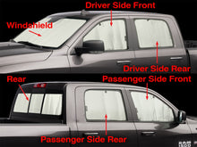 Load image into Gallery viewer, Weathertech TS0005K2 ® SunShade Full Vehicle Kit for Select Dodge Ram 1500, Dodge Ram 2500, Dodge Ram 3500, Ram 1500, Ram Classic, Ram 2500, Ram