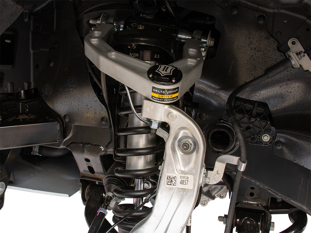 ICON Vehicle Dynamics 98520DJ 19-21 RANGER BILLET UCA DJ KIT (AL KNUCKLE ONLY) for Select Ford Ranger