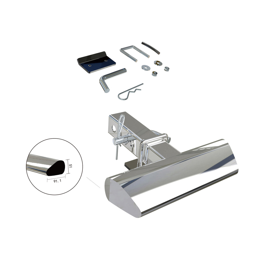 Black Horse Off Road RAZ12S Rear Hitch Step
