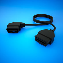 Load image into Gallery viewer, HP Tuners H-002-03 5' Right Angle OBDII Extension Cable for OBDII interfaces