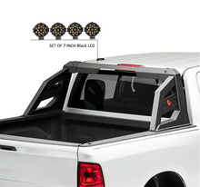 Load image into Gallery viewer, Black Horse Off Road RB-AR1B-PLB Armour Roll Bar Kit for Select Chevrolet Silverado 1500, Chevrolet Silverado HD, Chevrolet Silverado 3500, Chevrolet Silverado HD, Dodge Ram 1500, Dodge Ram 2500, Dodge Ram 3500, Ford F-150, GMC Sierra 1500, GMC Sierra
