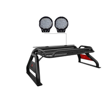 Load image into Gallery viewer, Black Horse Off Road RB-BA15B-PL69B Atlas Roll Bar Kit for Select Ford F-250 Super Duty, Ford F-350 Super Duty, Ford F-450 Super Duty