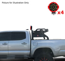 Load image into Gallery viewer, Black Horse Off Road RB-BA1B-PLR Atlas Roll Bar Kit for Select Chevrolet Silverado 1500, Chevrolet Silverado HD, Chevrolet Silverado 3500, Chevrolet Silverado HD, Dodge Ram 1500, Dodge Ram 2500, Dodge Ram 3500, Ford F-150, GMC Sierra 1500, GMC Sierra HD,