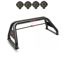 Load image into Gallery viewer, Black Horse Off Road RB001BK-PLB Classic Roll Bar Kit for Select Chevrolet Silverado 1500, Chevrolet Silverado HD, Chevrolet Silverado 3500, Chevrolet Silverado HD, Dodge Ram 1500, Dodge Ram 2500, Dodge Ram 3500, Ford F-150, GMC Sierra 1500, GMC Sierra